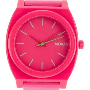 Nixon Time Teller Watch Pink